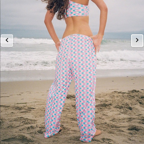 Frankie’s bikinis Michelle wide leg pant - Picture 3 of 6
